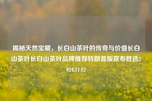 揭秘天然宝藏，长白山茶叶的传奇与价值长白山茶叶长白山茶叶品牌推荐特朗普版宣布胜选2024.11.02