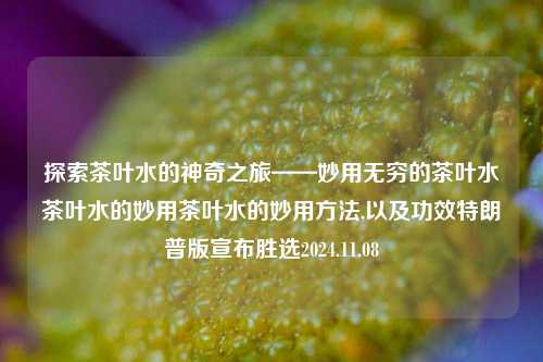 探索茶叶水的神奇之旅——妙用无穷的茶叶水茶叶水的妙用茶叶水的妙用方法,以及功效特朗普版宣布胜选2024.11.08